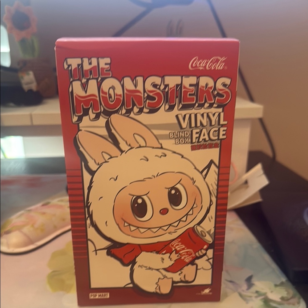 Coca-Cola The Monsters Vinyl Blind Box with Red and White Design 100% authentic